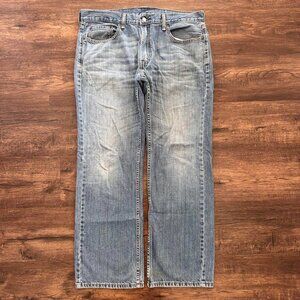 LEVI'S 559 Light Blue Faded Dad Jeans Relaxed - 36x30